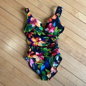 Miraclesuit Floral One Piece Swimsuit